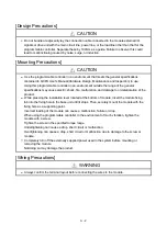 Preview for 4 page of Mitsubishi Electric D75D4 User Manual