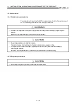 Preview for 104 page of Mitsubishi Electric D75D4 User Manual