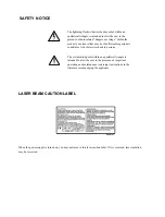 Preview for 3 page of Mitsubishi Electric DD-6030 Service Manual