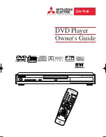 Preview for 1 page of Mitsubishi Electric DD-7040 Owner'S Manual