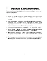 Preview for 5 page of Mitsubishi Electric Diamond Digital DV173BP User Manual