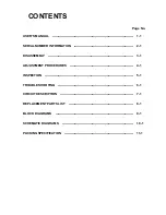 Preview for 4 page of Mitsubishi Electric Diamond Pro 930SB Service Manual