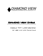 Mitsubishi Electric Diamond View DV153 User Manual preview