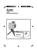 Mitsubishi Electric DIS900D Operation Manual preview