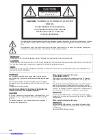 Предварительный просмотр 2 страницы Mitsubishi Electric DLP EW330U User Manual