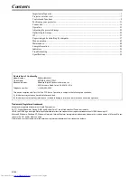 Предварительный просмотр 4 страницы Mitsubishi Electric DLP EW330U User Manual