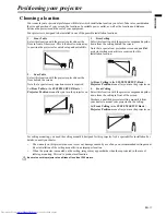 Предварительный просмотр 11 страницы Mitsubishi Electric DLP EW330U User Manual