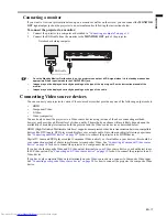 Предварительный просмотр 17 страницы Mitsubishi Electric DLP EW330U User Manual