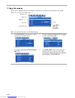 Предварительный просмотр 22 страницы Mitsubishi Electric DLP EW330U User Manual