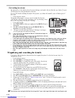 Предварительный просмотр 26 страницы Mitsubishi Electric DLP EW330U User Manual