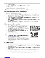 Предварительный просмотр 34 страницы Mitsubishi Electric DLP EW330U User Manual