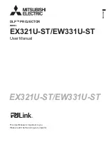 Mitsubishi Electric DLP EW331U-ST User Manual предпросмотр