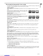 Предварительный просмотр 29 страницы Mitsubishi Electric DLP EX241U User Manual