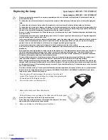 Предварительный просмотр 50 страницы Mitsubishi Electric DLP EX241U User Manual