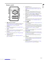 Предварительный просмотр 9 страницы Mitsubishi Electric DLP EX320U-ST User Manual