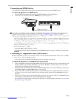 Предварительный просмотр 17 страницы Mitsubishi Electric DLP EX320U-ST User Manual