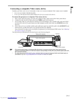 Предварительный просмотр 19 страницы Mitsubishi Electric DLP EX320U-ST User Manual