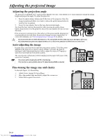 Предварительный просмотр 24 страницы Mitsubishi Electric DLP EX320U-ST User Manual