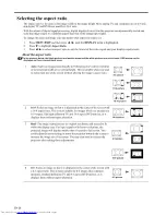 Предварительный просмотр 26 страницы Mitsubishi Electric DLP EX320U-ST User Manual