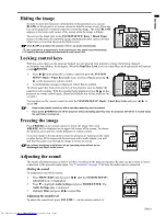 Предварительный просмотр 31 страницы Mitsubishi Electric DLP EX320U-ST User Manual