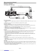 Предварительный просмотр 13 страницы Mitsubishi Electric DLP FD730U User Manual