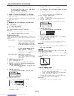 Предварительный просмотр 34 страницы Mitsubishi Electric DLP FD730U User Manual