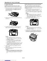 Preview for 37 page of Mitsubishi Electric DLP HC3200 User Manual