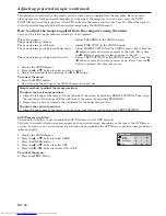 Предварительный просмотр 26 страницы Mitsubishi Electric DLP HC900 User Manual