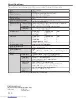 Предварительный просмотр 36 страницы Mitsubishi Electric DLP HC900 User Manual