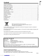 Preview for 3 page of Mitsubishi Electric DLP HC910 User Manual