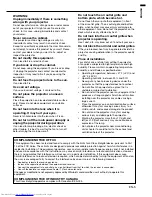 Preview for 5 page of Mitsubishi Electric DLP HC910 User Manual