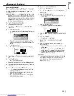 Preview for 27 page of Mitsubishi Electric DLP HC910 User Manual