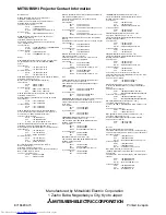 Preview for 38 page of Mitsubishi Electric DLP HC910 User Manual