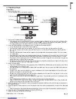 Preview for 21 page of Mitsubishi Electric DLP HD1000 User Manual