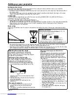 Preview for 10 page of Mitsubishi Electric DLP HD4000 User Manual