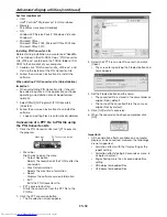 Preview for 58 page of Mitsubishi Electric DLP NW30U User Manual