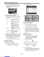 Preview for 36 page of Mitsubishi Electric DLP UD740U User Manual