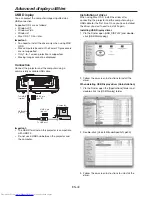 Preview for 40 page of Mitsubishi Electric DLP UD740U User Manual