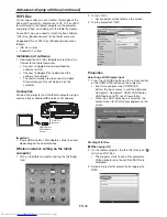 Preview for 46 page of Mitsubishi Electric DLP UD740U User Manual