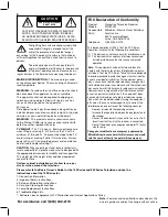 Preview for 2 page of Mitsubishi Electric DLP WD-92A12 Addendum Owner'S Manual