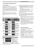 Preview for 9 page of Mitsubishi Electric DLP WD-92A12 Addendum Owner'S Manual