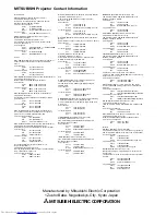 Preview for 40 page of Mitsubishi Electric DLP WD2000 User Manual