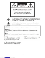 Предварительный просмотр 2 страницы Mitsubishi Electric DLP WD720U User Manual