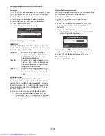 Предварительный просмотр 32 страницы Mitsubishi Electric DLP WD720U User Manual