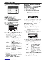 Предварительный просмотр 34 страницы Mitsubishi Electric DLP WD720U User Manual