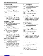 Предварительный просмотр 36 страницы Mitsubishi Electric DLP WD720U User Manual