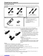 Preview for 6 page of Mitsubishi Electric DLP XD3200U User Manual