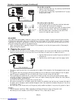 Preview for 14 page of Mitsubishi Electric DLP XD3200U User Manual