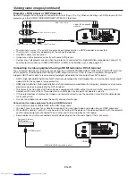 Preview for 20 page of Mitsubishi Electric DLP XD3200U User Manual