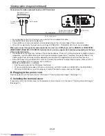 Preview for 21 page of Mitsubishi Electric DLP XD3200U User Manual